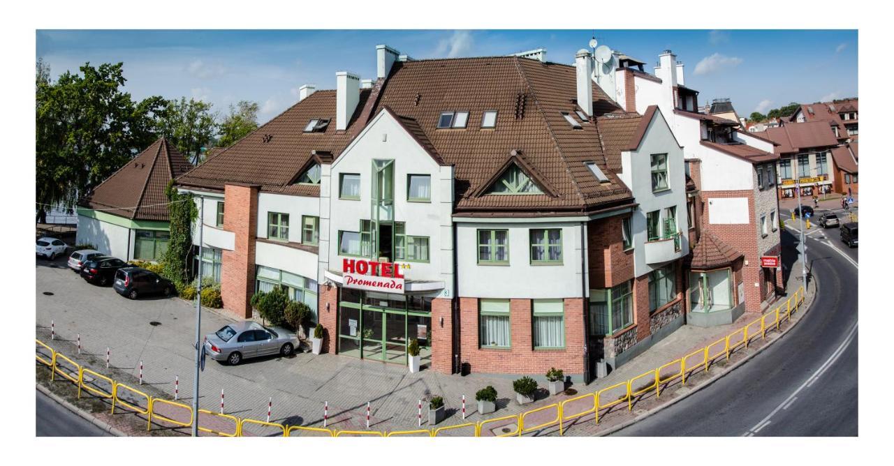 Hotel Promenada Ostróda Esterno foto